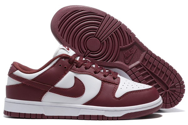 053 Women Nike SB Dunk Low Bordeaux